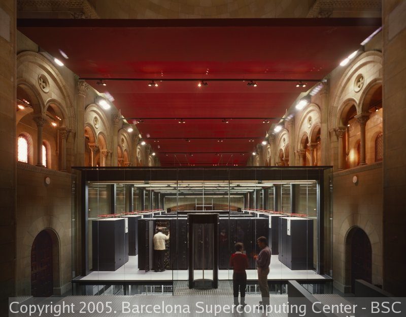 Illustration for article titled MareNostrum, the World's Most Gorgeous Super-Computer